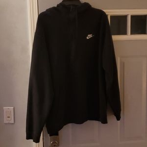 Nike Hoodie Black XXL Half-Zip